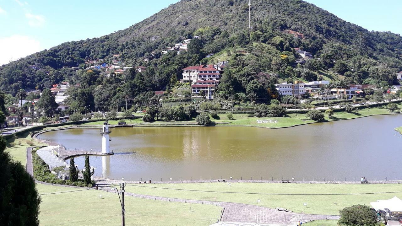 Palacio Quitandinha Espetacular Apartamento Com Vista Para O Lago Petrópolis Eksteriør bilde